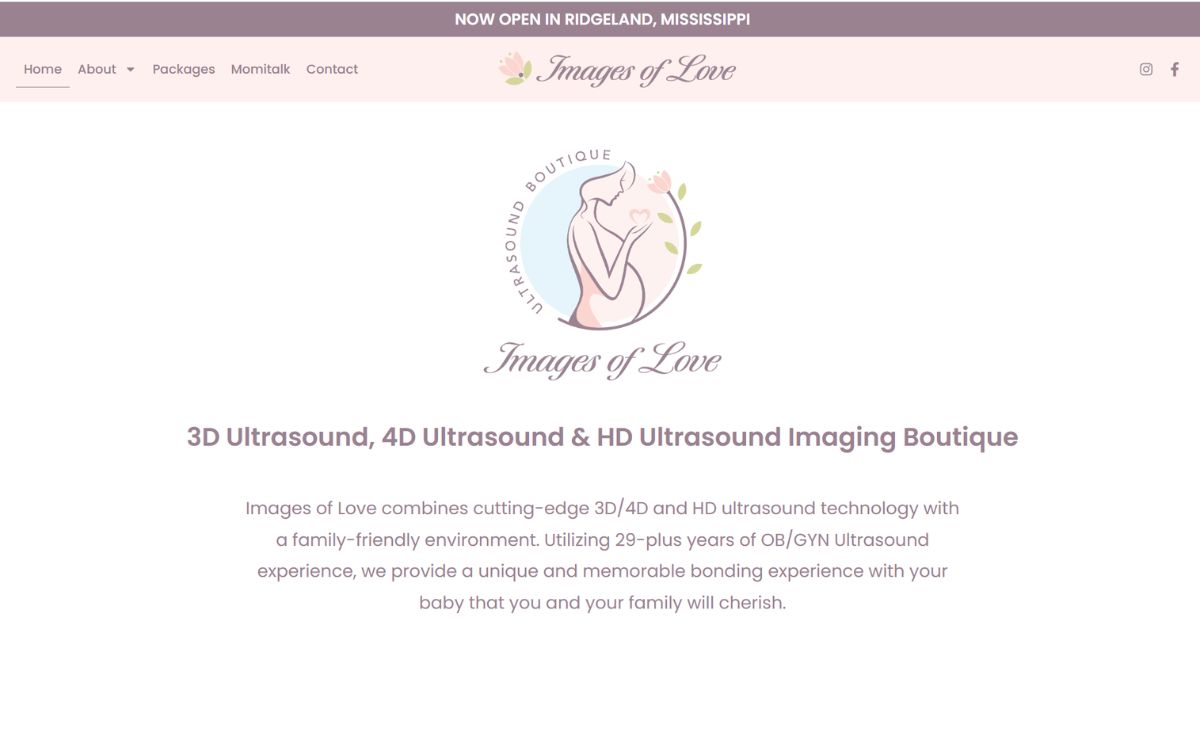 Images of Love website screenshot